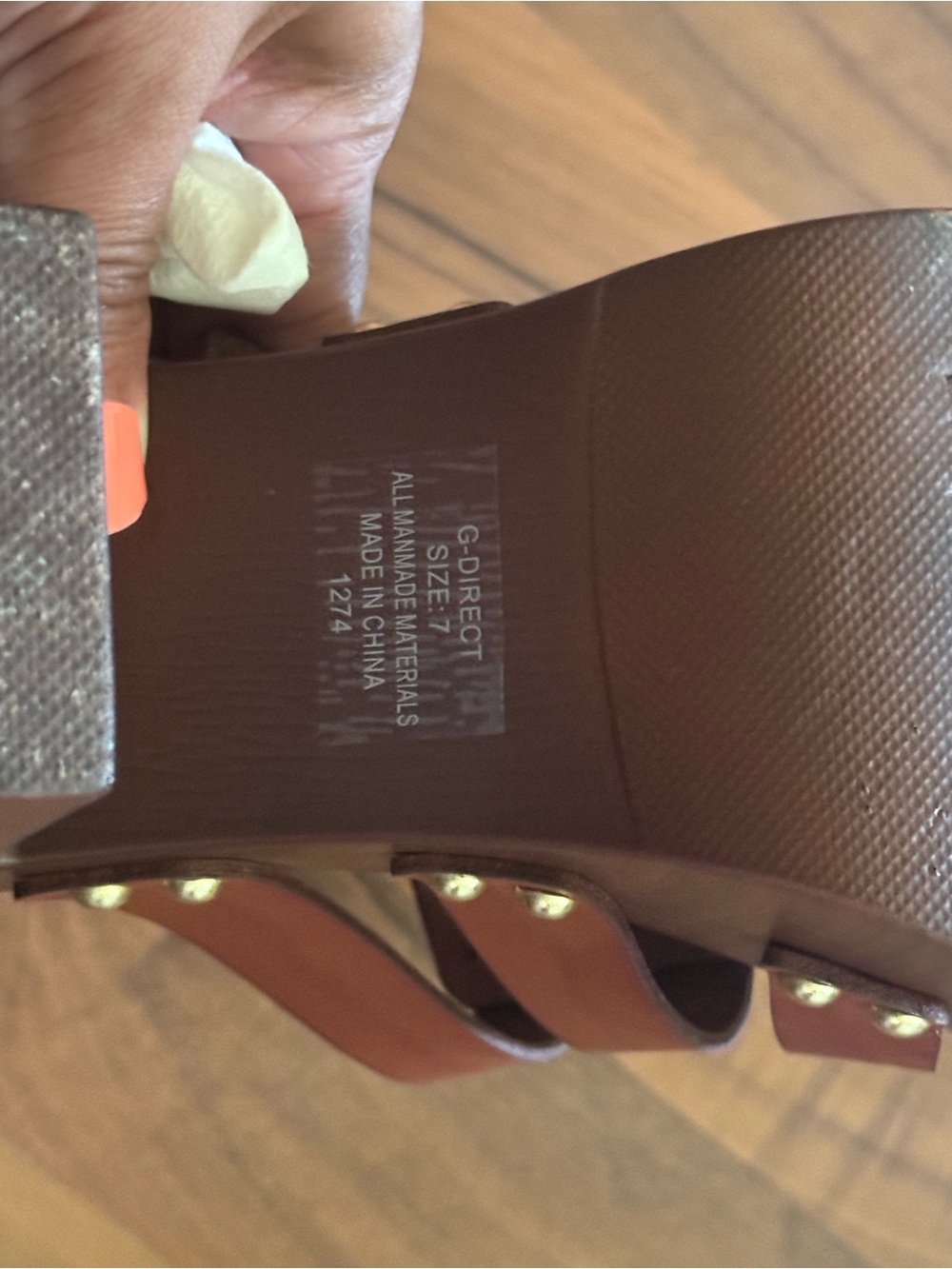 Madden Girl Brown Braided-Style Platform Sandals - Picture 5 of 9